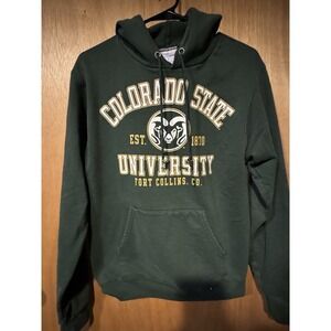 Champion Size Small CSU Colorado State University Hoodie